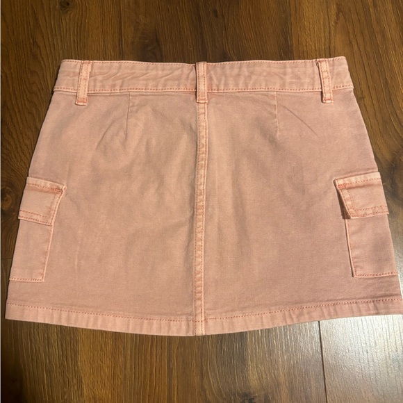Art Class Girls’ Mid Rise Cargo Skirt - Pink S - Picture 4 of 4